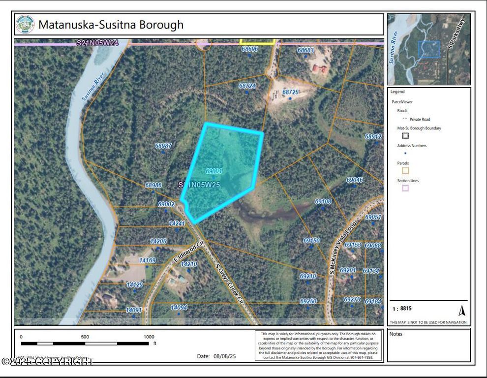 69001 S Greys Creek Circle, Willow, AK 99688