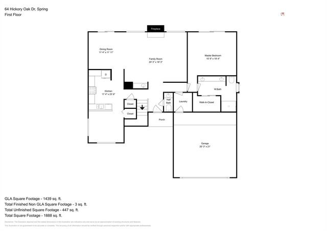 64 Hickory Oak Drive, Spring, TX 77381