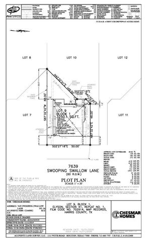 7639 Swooping Swallow Lane, Katy, TX 77493