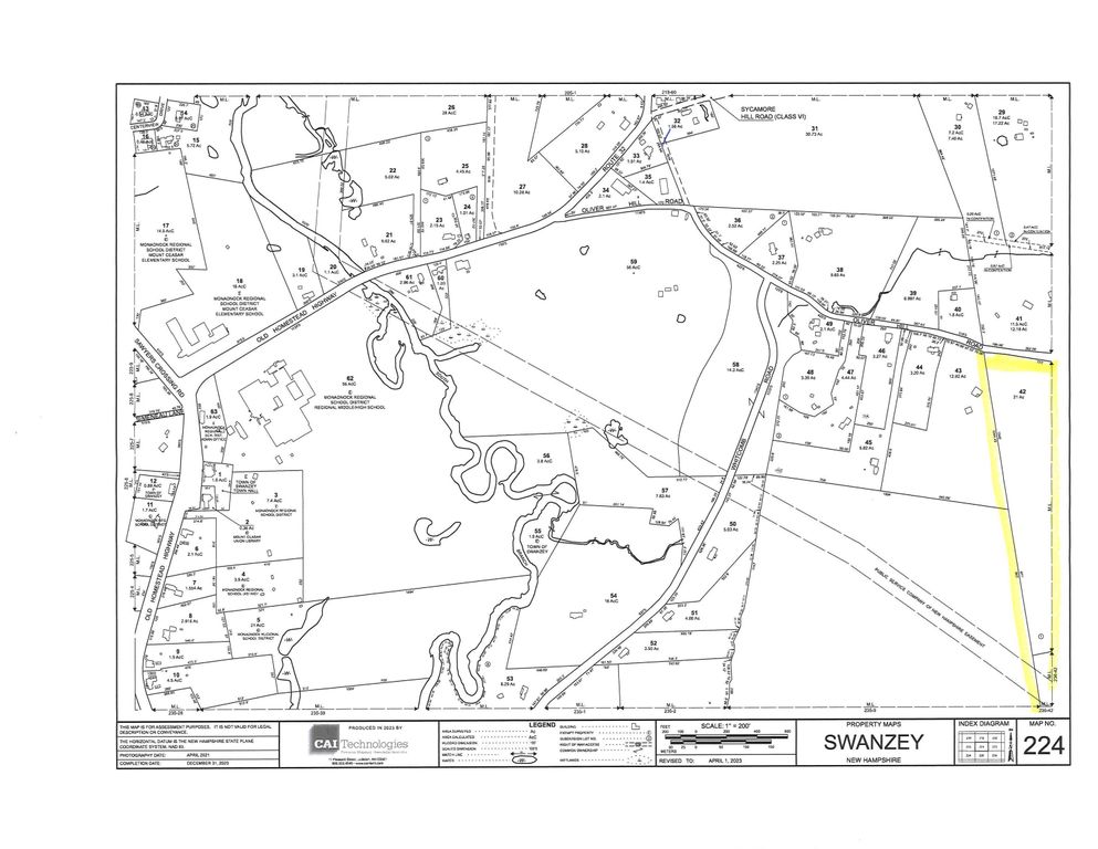0 Oliver Hill Road, Swanzey, NH 03446