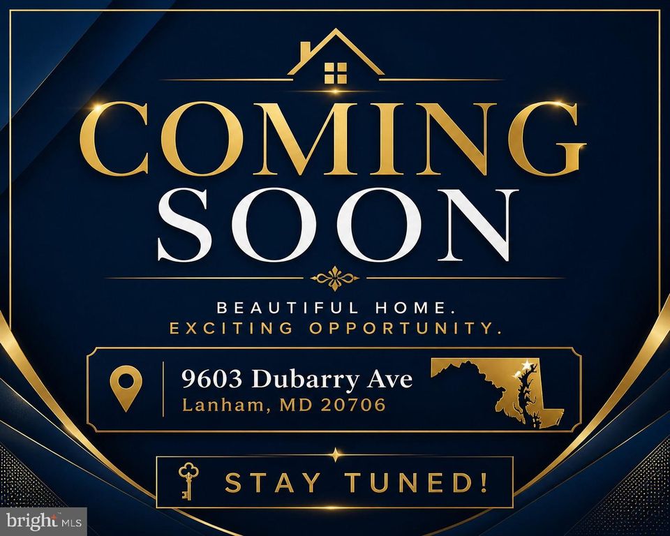9603 DUBARRY AVE, Lanham, MD 20706
