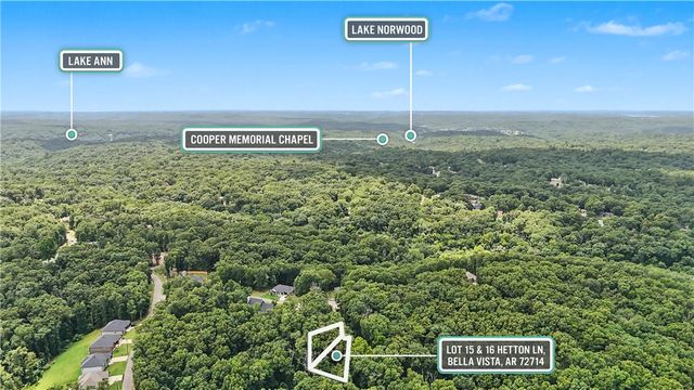 Lot 15 and 16 Hetton Lane, Bella Vista, AR 72714