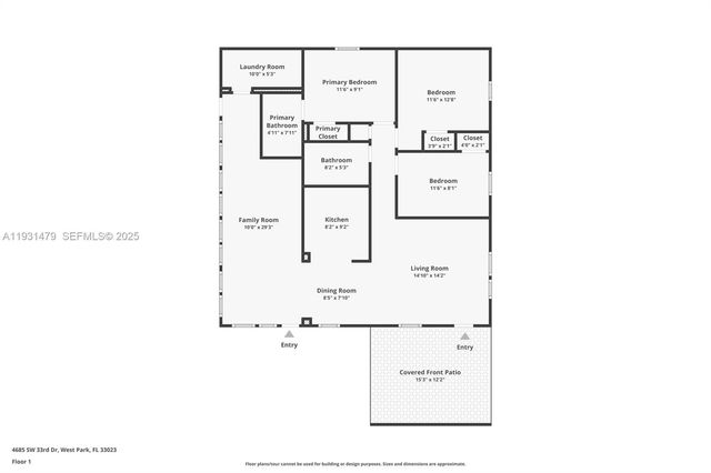 4685 SW 33rd Dr, West Park, FL 33023