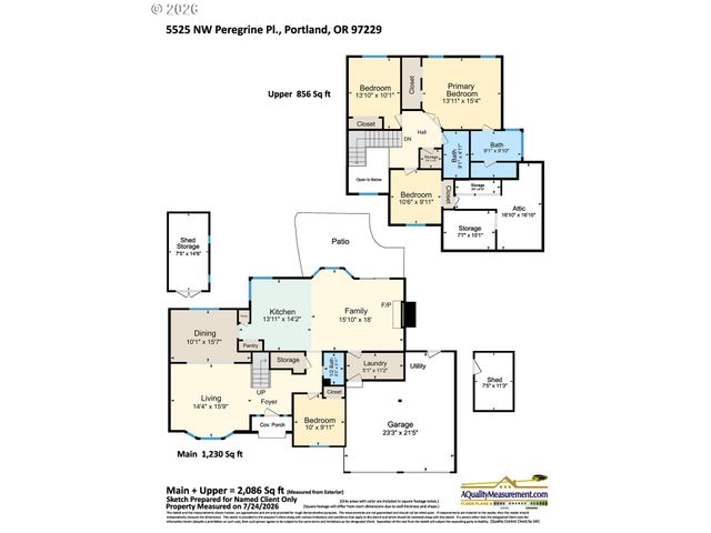 5525 Nw PEREGRINE Pl, Portland, OR 97229