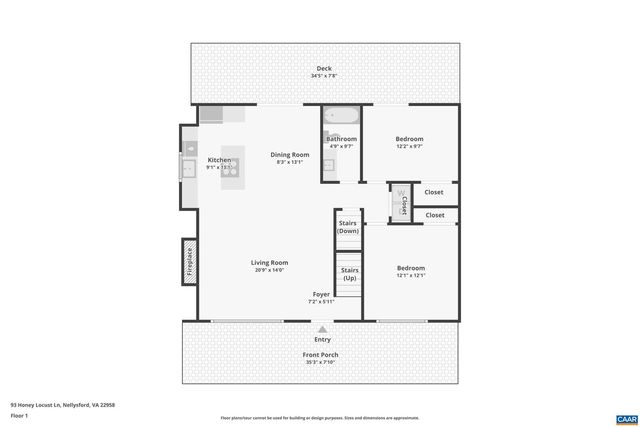 93 HONEY LOCUST LN, Nellysford, VA 22958