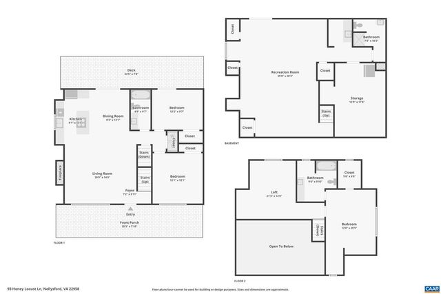 93 HONEY LOCUST LN, Nellysford, VA 22958