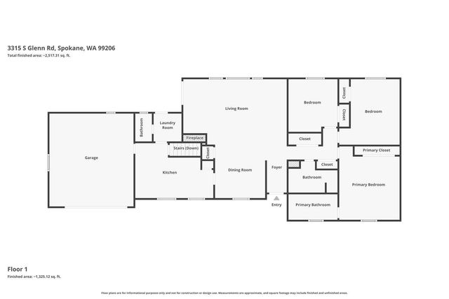 3315 S Glenn Rd, Spokane, WA 99206