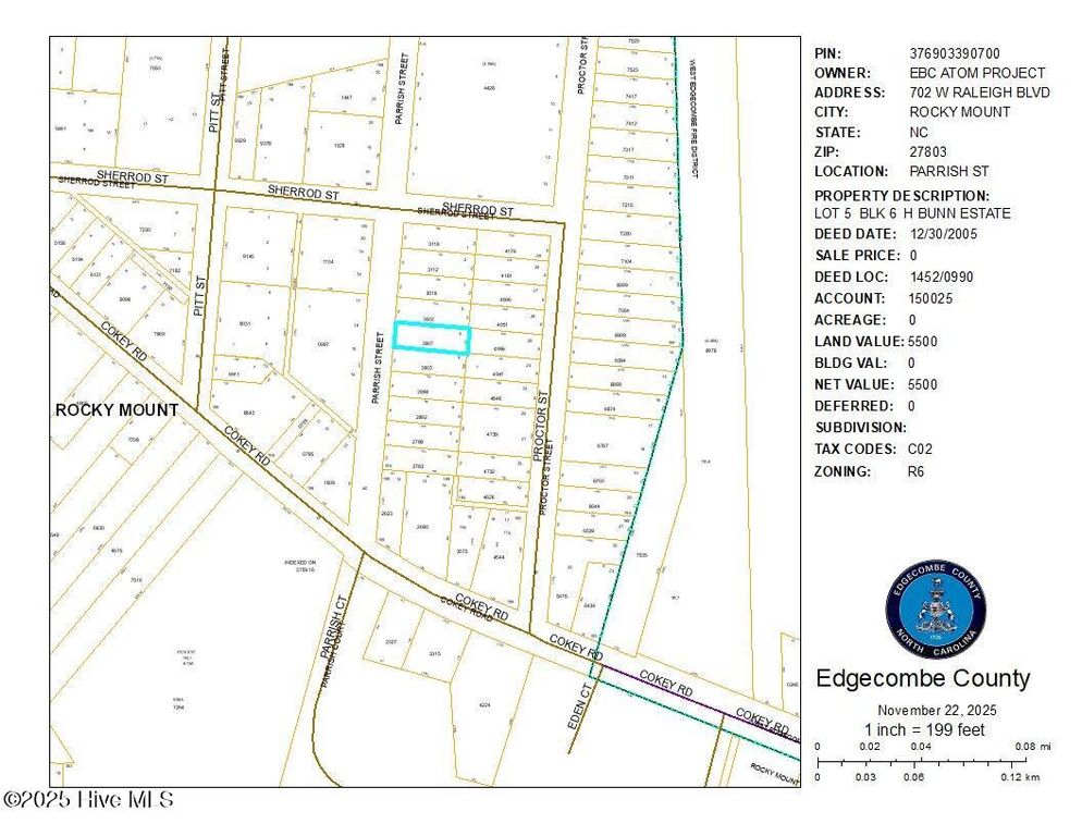 0 Parrish Street, Rocky Mount, NC 27801