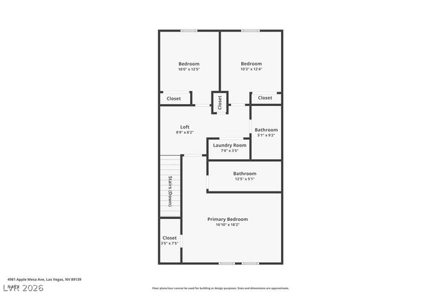 4981 Apple Mesa Avenue, Las Vegas, NV 89139