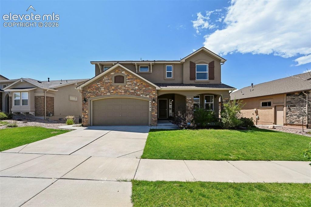 6081 Rowdy Drive, Colorado Springs, CO 80924 — exterior