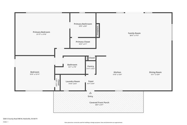 5203 S County Road 900 W, Reelsville, IN 46171