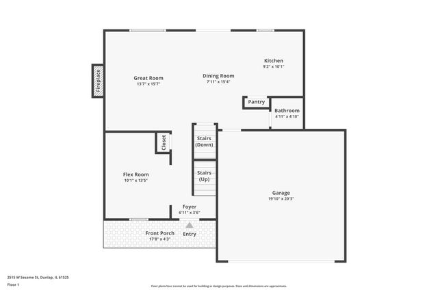 2515 W SESAME Street, Dunlap, IL 61525