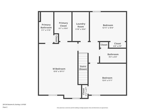 2515 W SESAME Street, Dunlap, IL 61525