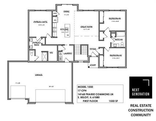 14168 Prairie Commons Lane, South Beloit, IL 61080