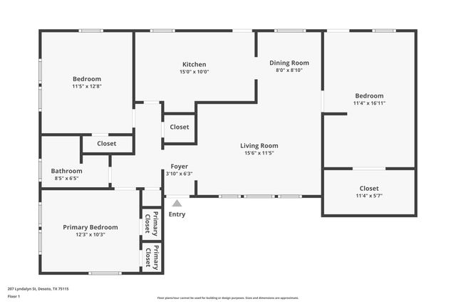 207 N Lyndalyn Avenue, Desoto, TX 75115