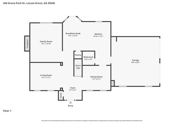 444 Grove Park Drive, Locust Grove, GA 30248