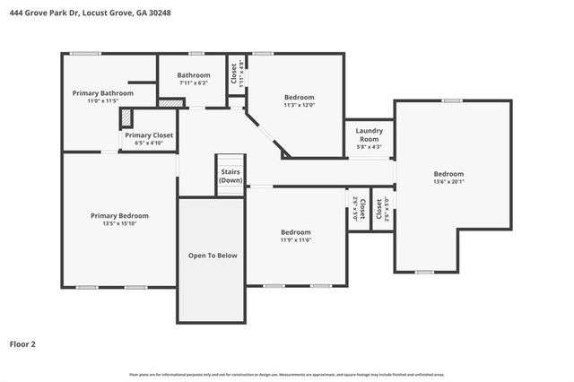 444 Grove Park Drive, Locust Grove, GA 30248