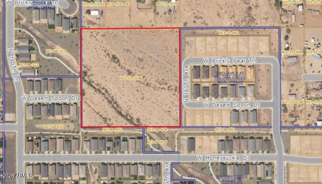 16100 W Desert Spoon Drive -, Surprise, AZ 85387 — exterior