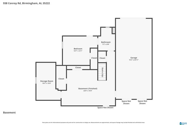 938 CONROY ROAD, Birmingham, AL 35222