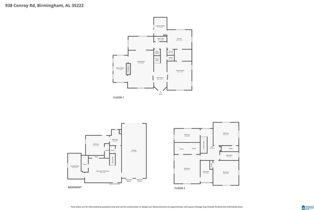 938 CONROY ROAD, Birmingham, AL 35222