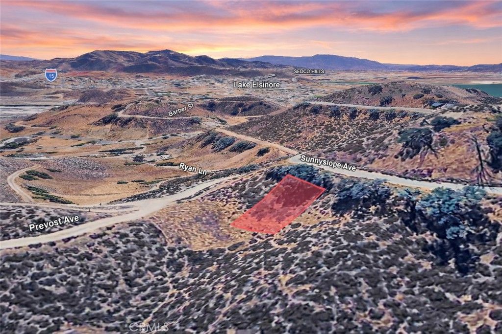 Image 2 of property listing at 0 Sunnyslope Drive, Lake Elsinore, CA 92530