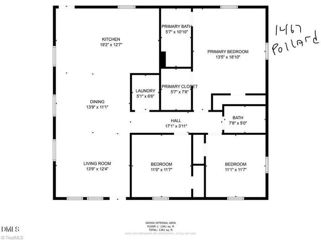1467 Pollard Avenue, Burlington, NC 27217