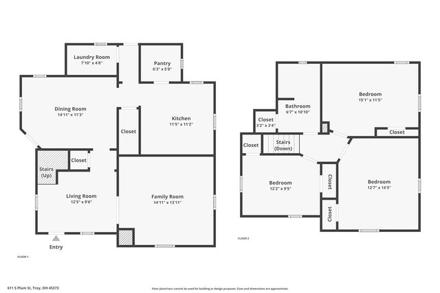 611 S Plum Street, Troy, OH 45373