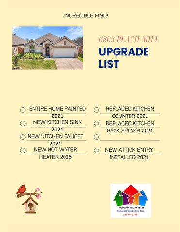 6803 Peach Mill Lane, Dickinson, TX 77539