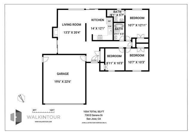 738 El Sereno Drive, San Jose, CA 95123