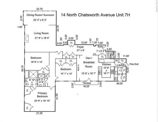 14 N Chatsworth Avenue 7H, Larchmont, NY 10538