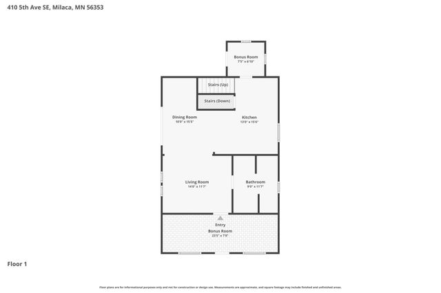 410 5th Avenue SE, Milaca, MN 56353