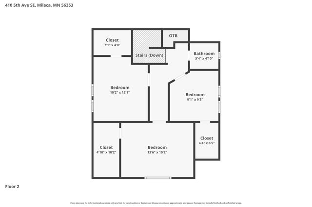 410 5th Avenue SE, Milaca, MN 56353