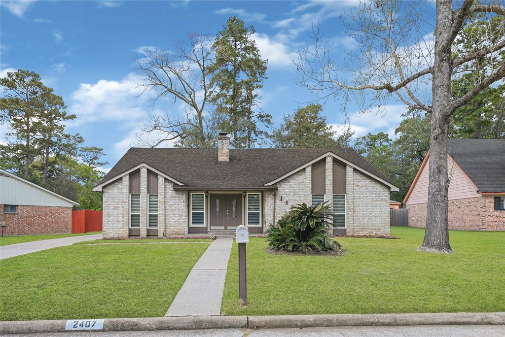 2407 Rambling Brook Drive, Spring, TX 77373