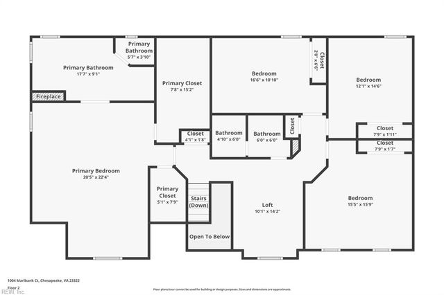 1004 Marlbank CT, Chesapeake, VA 23322