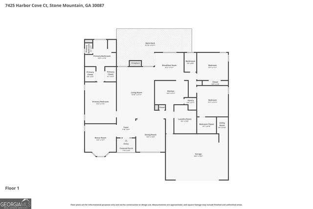 7485 Harbor Cove Lane, Stone Mountain, GA 30087