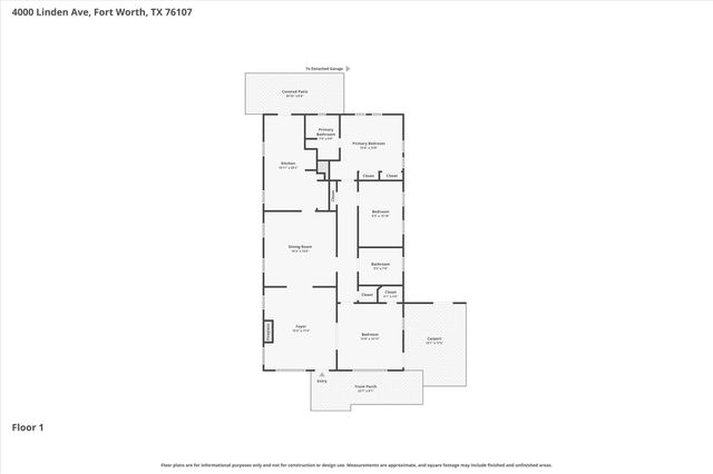4000 Linden Avenue, Fort Worth, TX 76107