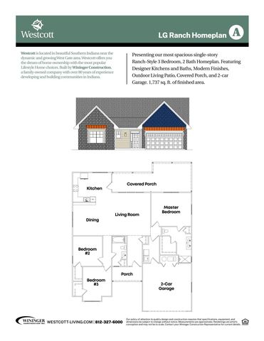 7902 S Westmead Drive, Newberry, IN 47449