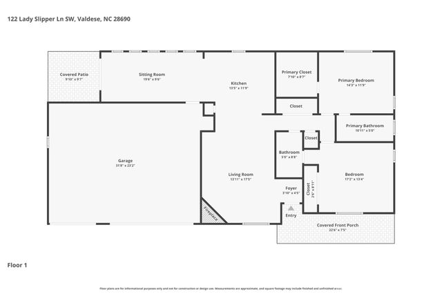 122 Lady Slipper Lane SW, Valdese, NC 28690