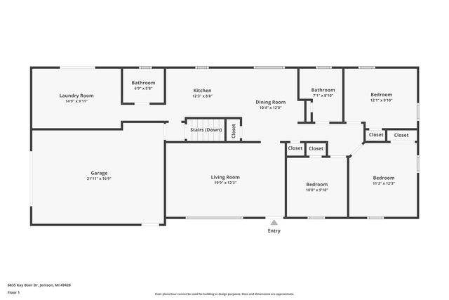 6835 Kay Boer Drive, Jenison, MI 49428