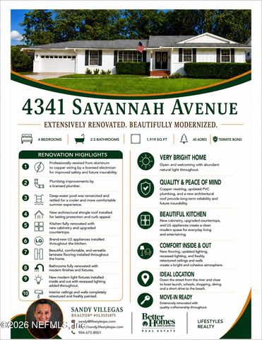 4341 SAVANNAH Avenue, Jacksonville, FL 32210