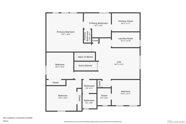 3021 Leafdale Drive, Castle Rock, CO 80109