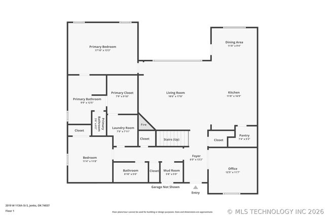 2019 W 113th Street S, Jenks, OK 74037