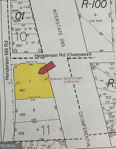 2827 Henderson Mill Road, Atlanta, GA 30341
