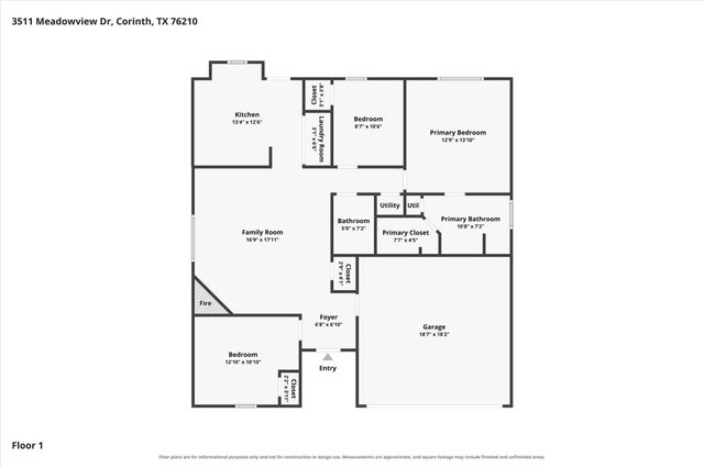 3511 Meadowview Drive, Corinth, TX 76210