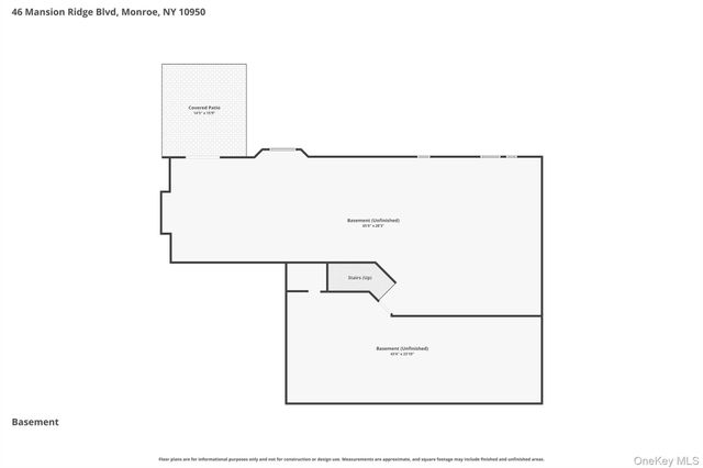 46 Mansion Ridge Boulevard, Monroe, NY 10950
