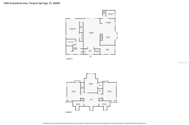 1456 N JASMINE AVENUE, Tarpon Springs, FL 34689