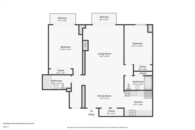 28-32 Atlantic Ave 628, Boston, MA 02111