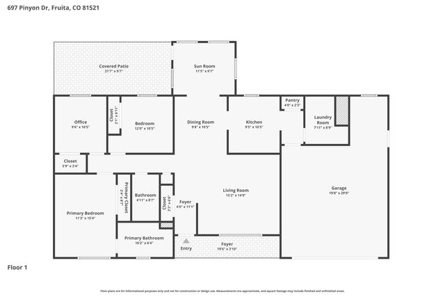 697 Pinyon Drive, Fruita, CO 81521