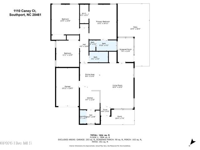 1110 Caney Court, Southport, NC 28461