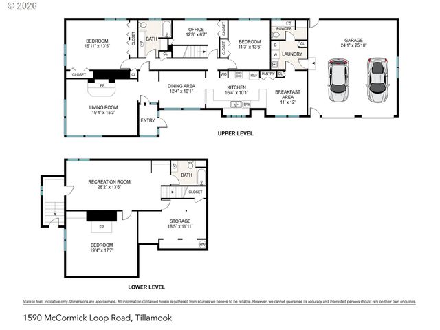 1590 MCCORMICK LOOP Rd, Tillamook, OR 97141